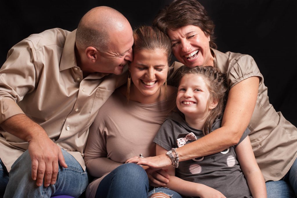 Professional Studio Family portrait. Photography Service in North New Jersey