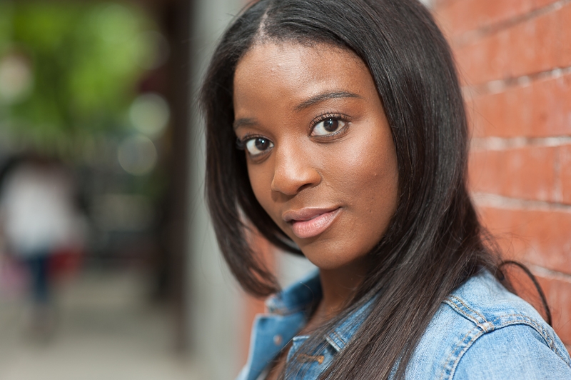 Outdoor headshot by event photographer in North NJ